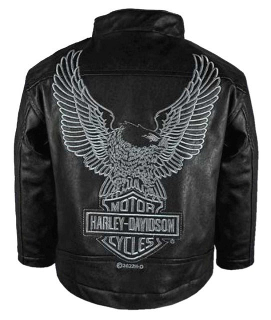 Harley-Davidson Faux Leather Biker Jacket