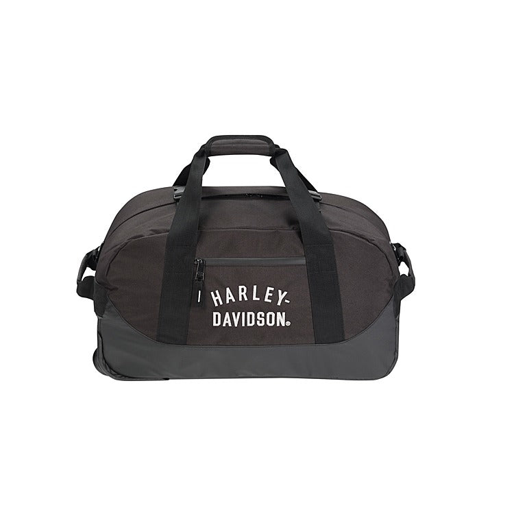 Harley-Davidson Black Rolling 21&quot; Duffell Bag