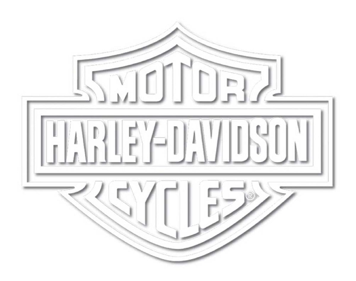 Harley-Davidson Bar &amp; Shield Die Cut Decal
