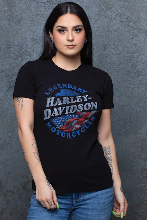 Harley-Davidson Stand Up Ladies Dealer Tee