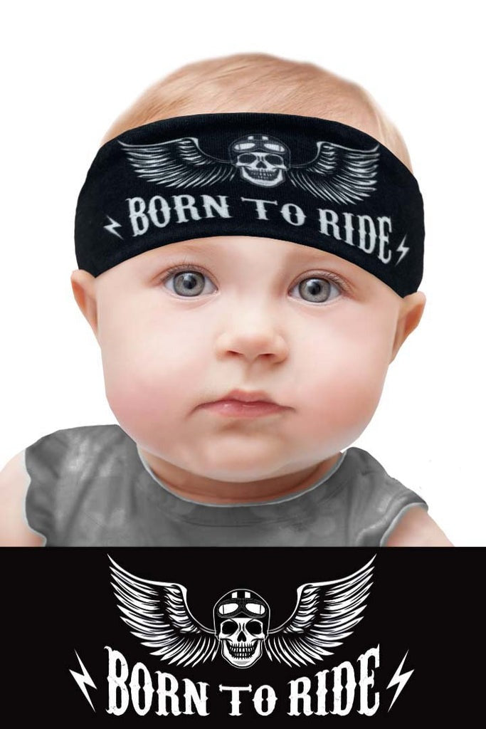 EZ Bandz Child&#39;s headband &quot;Born to Ride&quot;