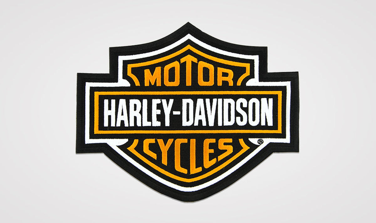Harley-Davidson Large Bar &amp; Shield Patch-SA11420-Rolling Thunder Harley-Davidson
