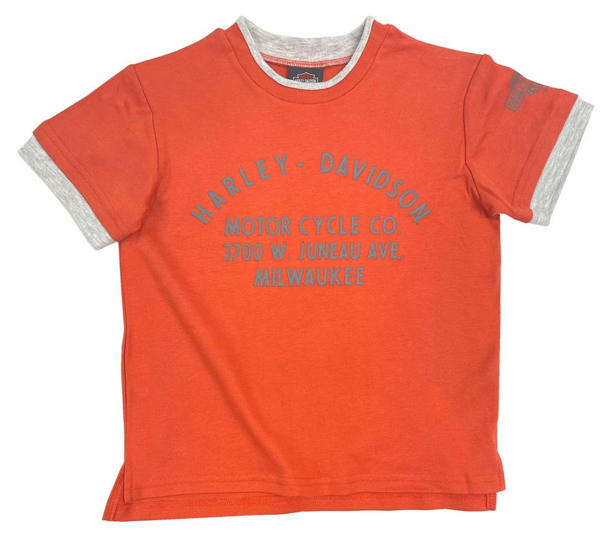 Boy&#39;S Harley-Davidson Faux Double Layer Tee