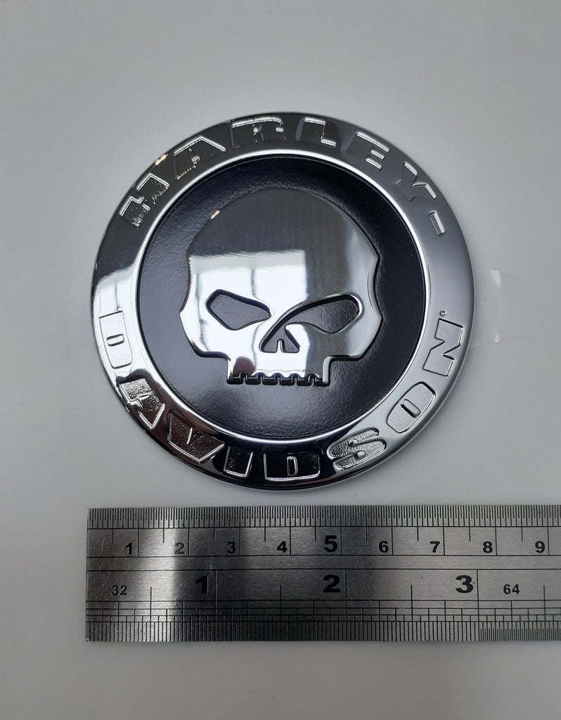 Willie G Skull Decorative Medallion-14101831-Rolling Thunder Harley-Davidson