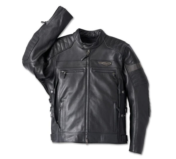 Harley-Davidson, Jackets & Coats, Harley Davidson Size Medium Mens Fxrg  Leather Jacket