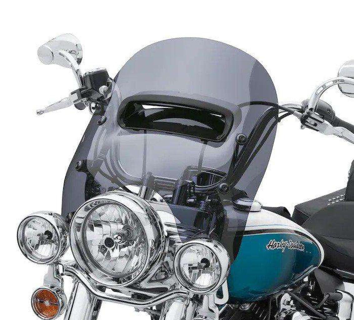 H-D Detachables Wind Splitter Vented Windshield-57400159-Rolling Thunder Harley-Davidson