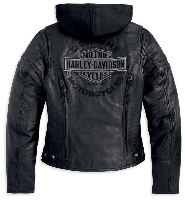 Harley-Davidson Ladies Miss Enthusiast Leather Jacket-Rolling Thunder Harley-Davidson