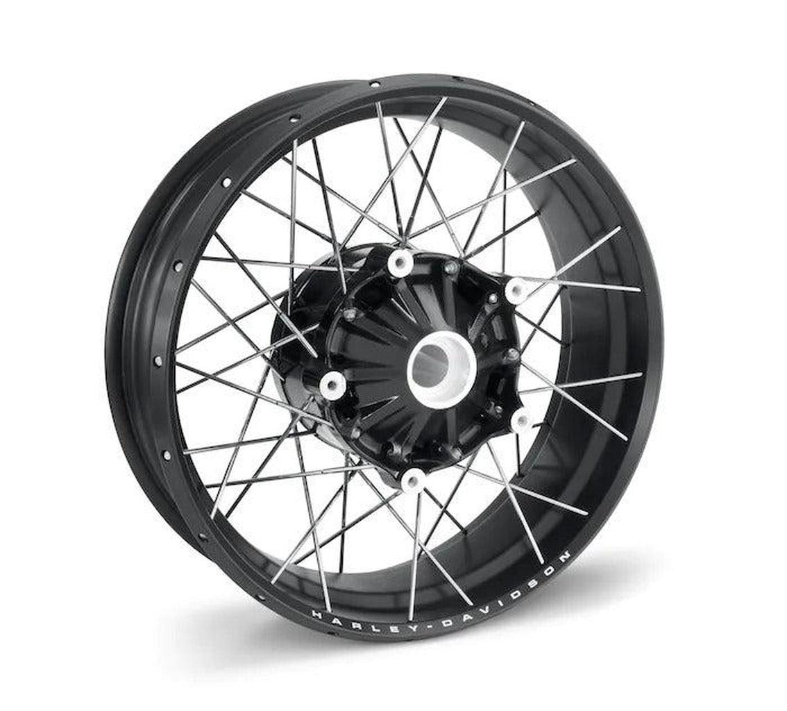 Laced 17 In. Rear Wheel-40900814-Rolling Thunder Harley-Davidson