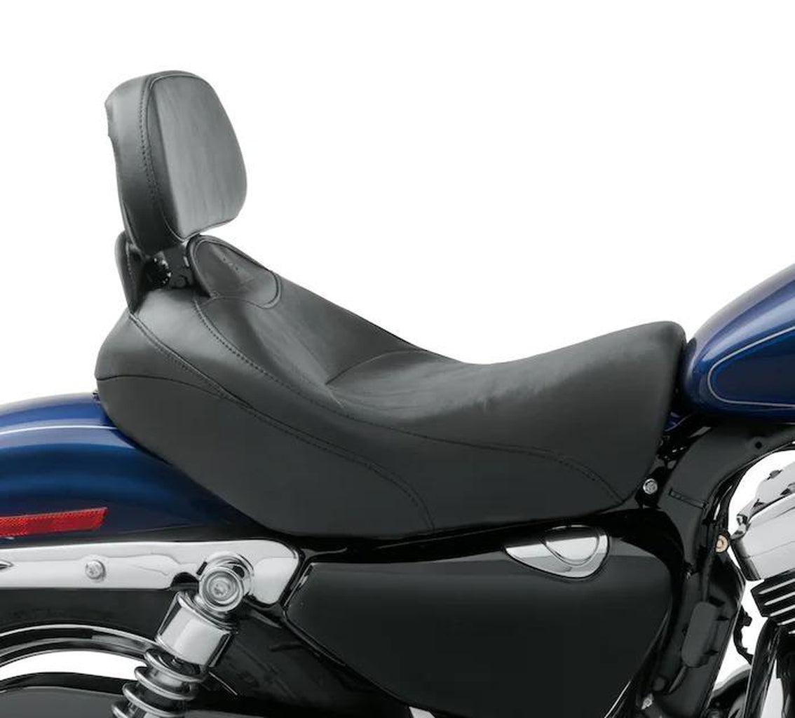 Signature Series Solo Seat With Backrest-52000034-Rolling Thunder Harley-Davidson