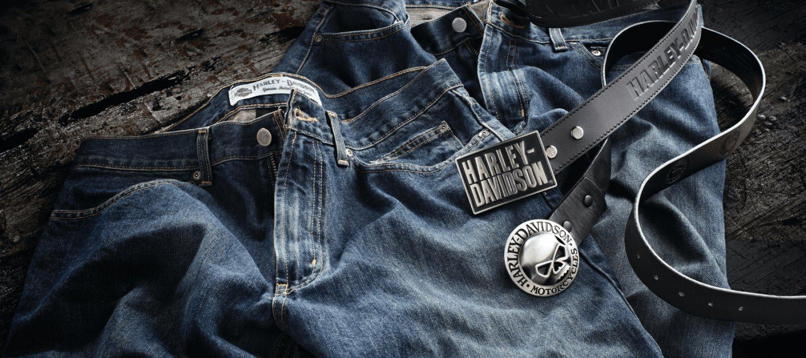 Harley-Davidson Men's Scorching Genuine Leather Belt