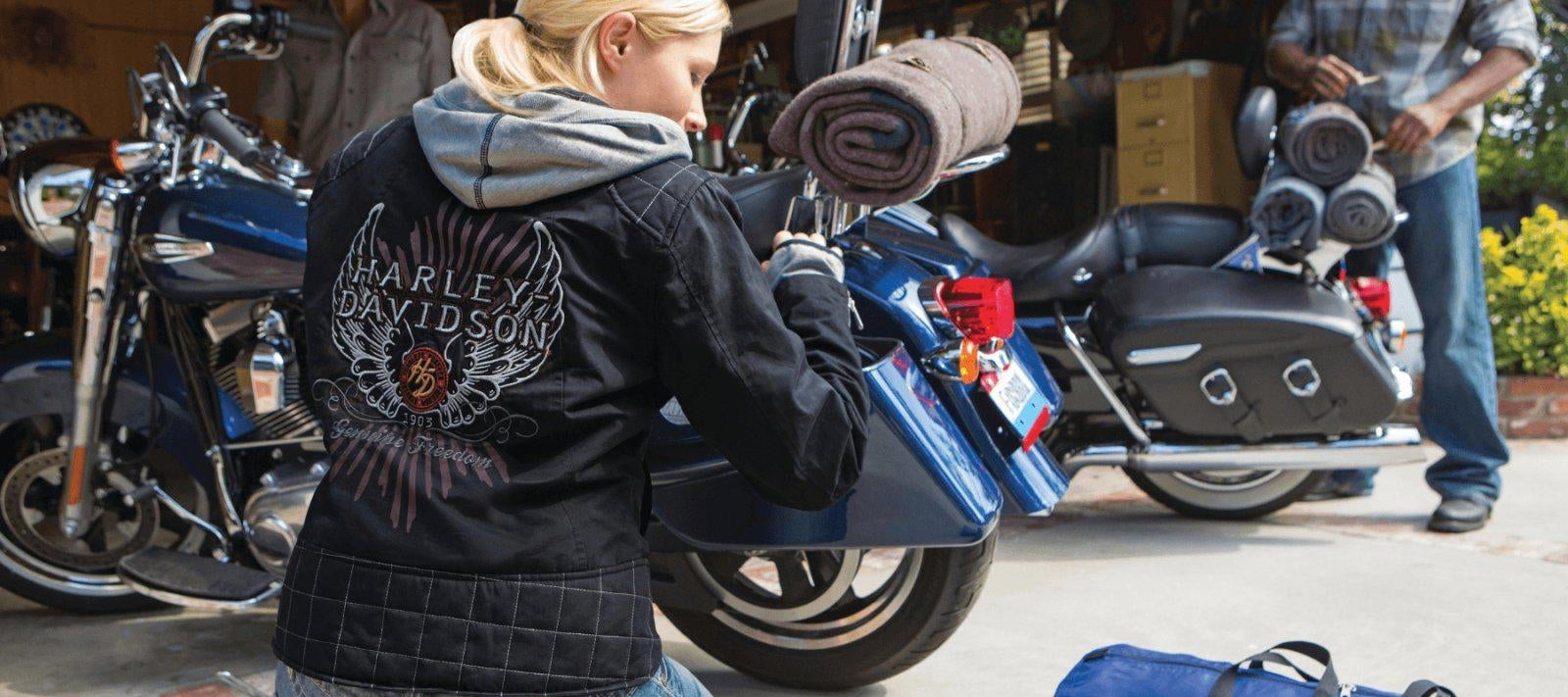 Womens Jackets & Vests-Rolling Thunder Harley-Davidson