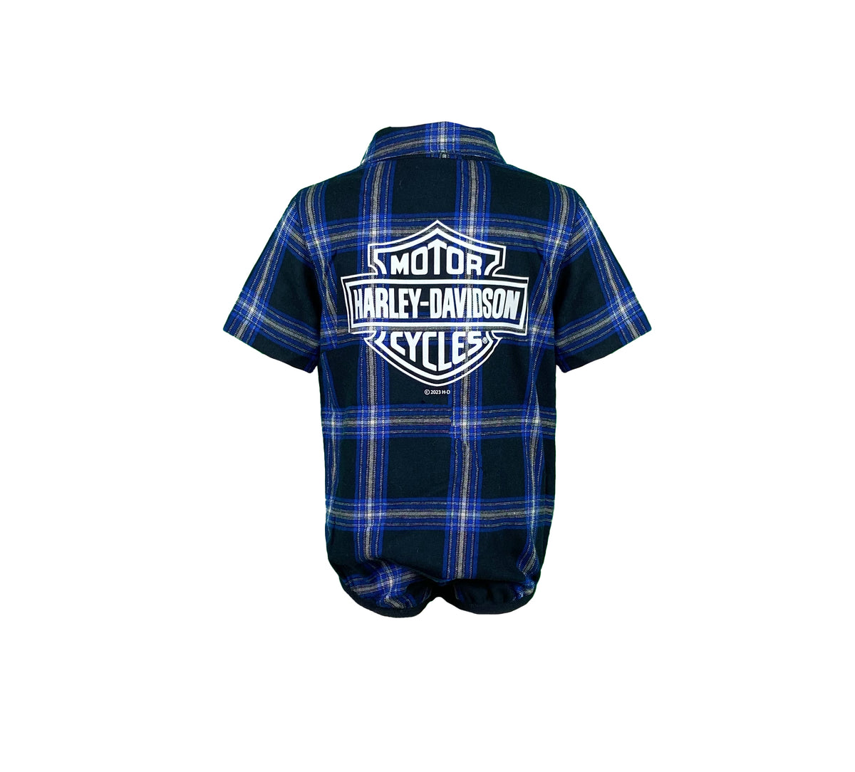 Harley-Davidson Boys Plaid Creeper