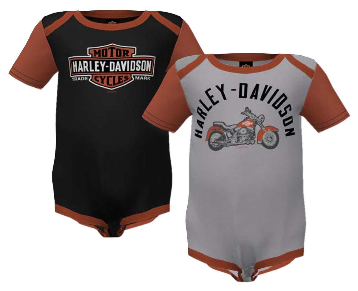 Harley-Davidson Boys 2 Pce  Bodysuits