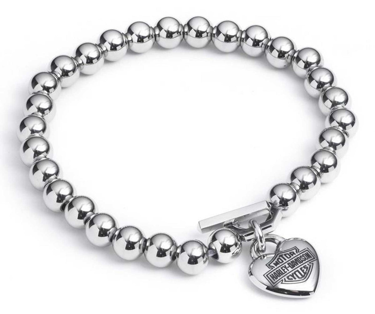 BRACELET HEART LOGO STRETCH