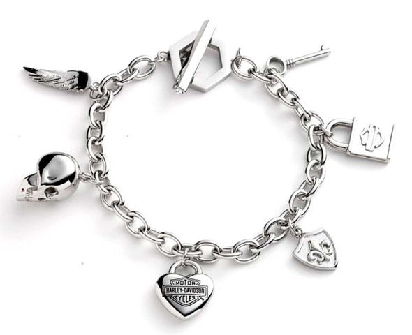 Harley-Davidson Ladies Charm Bracelet