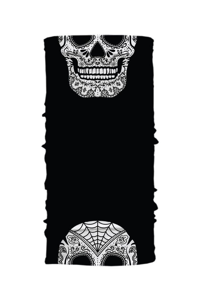 Sugar Skull Black &amp; White Ezi Tube