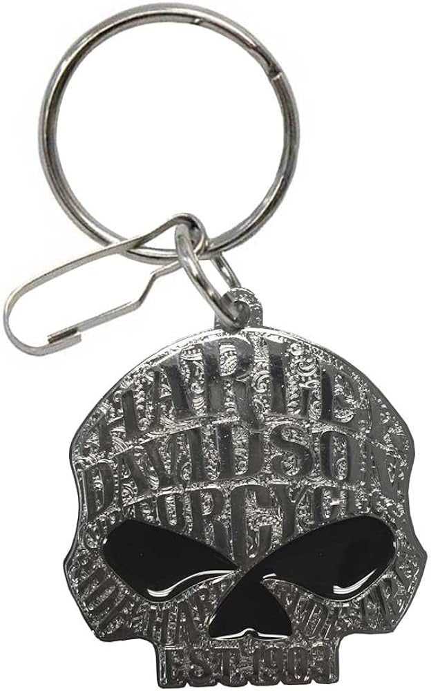 Harley-Davidson Sugar Skull Key Chain