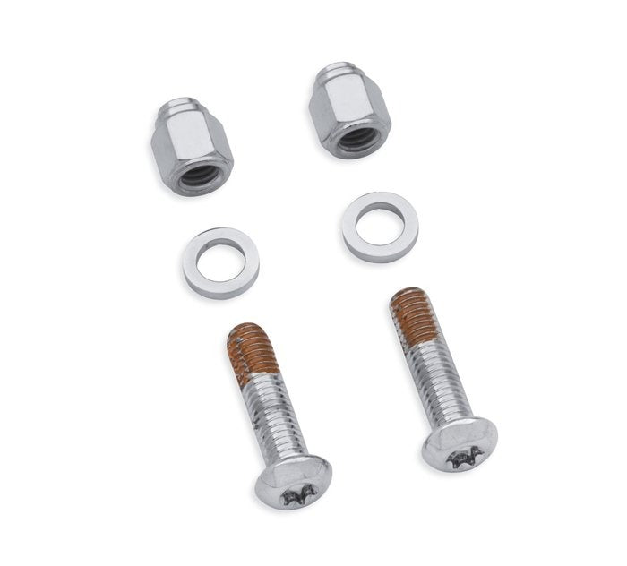 Chrome Bullet Tip Footpeg Bolt Kit