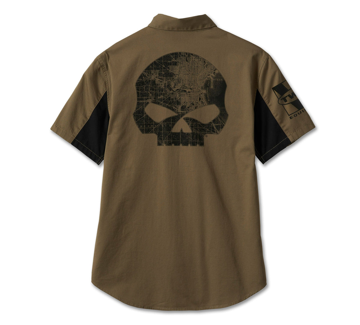 Harley-Davidson Men&#39;s Wille G Skull S/S Shirt