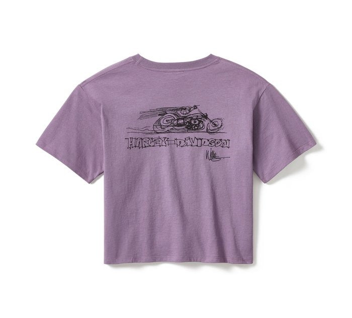 Harley-Davidson Ladies Fast Willie Boxy Tee