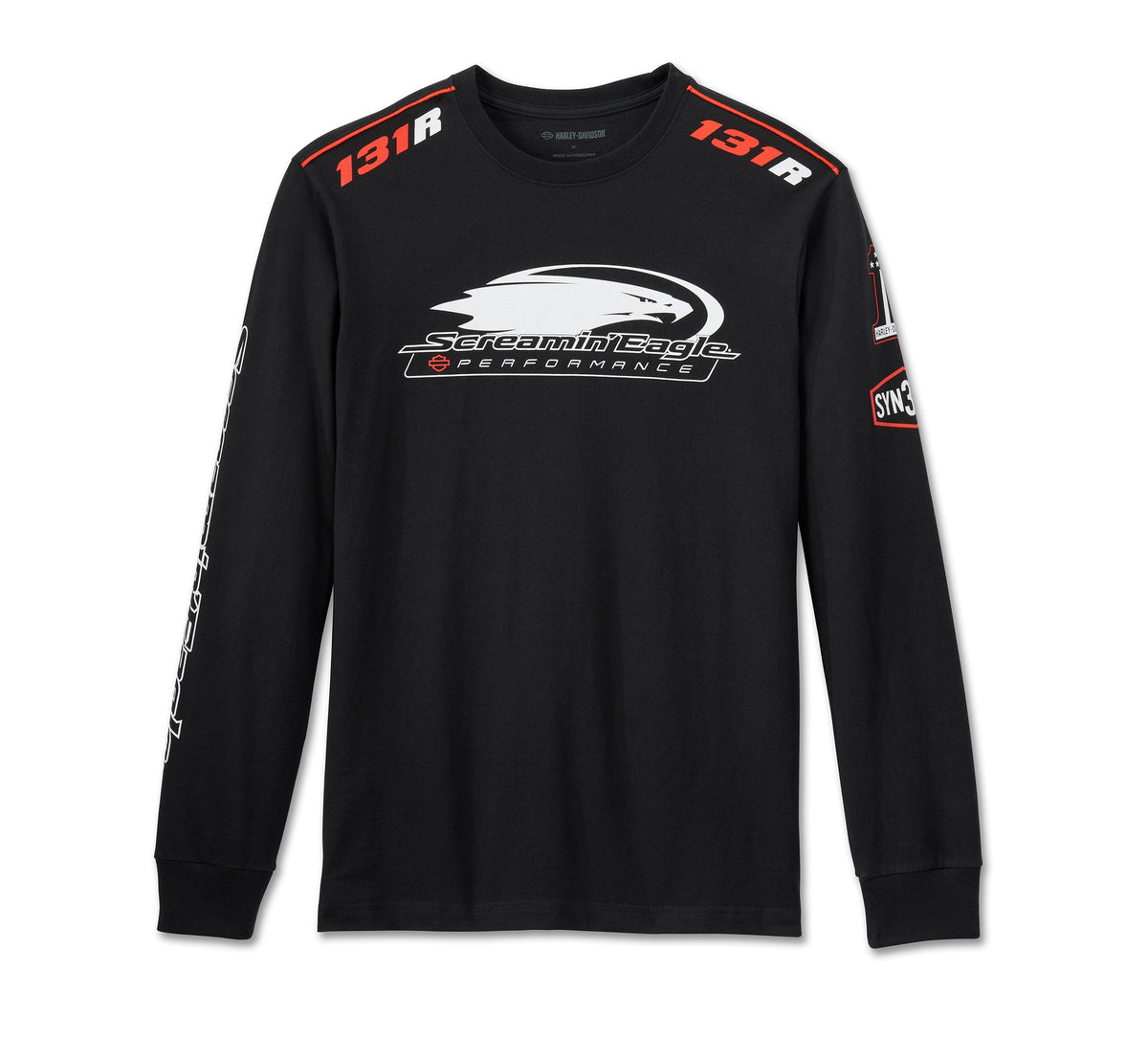 Harley-Davidson Men&#39;s Screamin&#39; Eagle Long Sleeve Tee