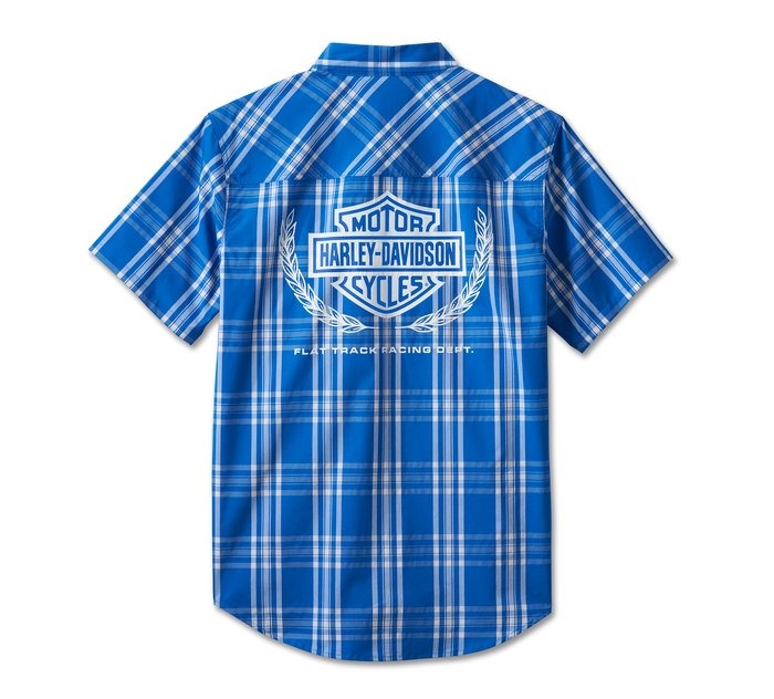 Harley-Davidson Men&#39;s Blue Trophy Shirt