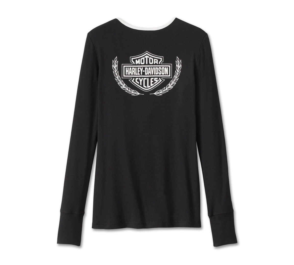 Harley-Davidson Ladies Trophy Bar &amp; Shield Henley