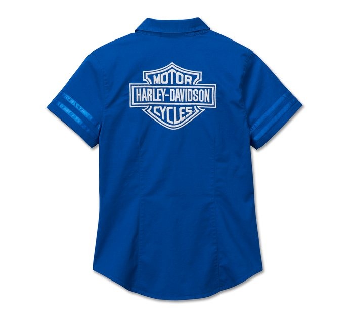 Harley-Davidson Ladies Lapis Blue Shirt