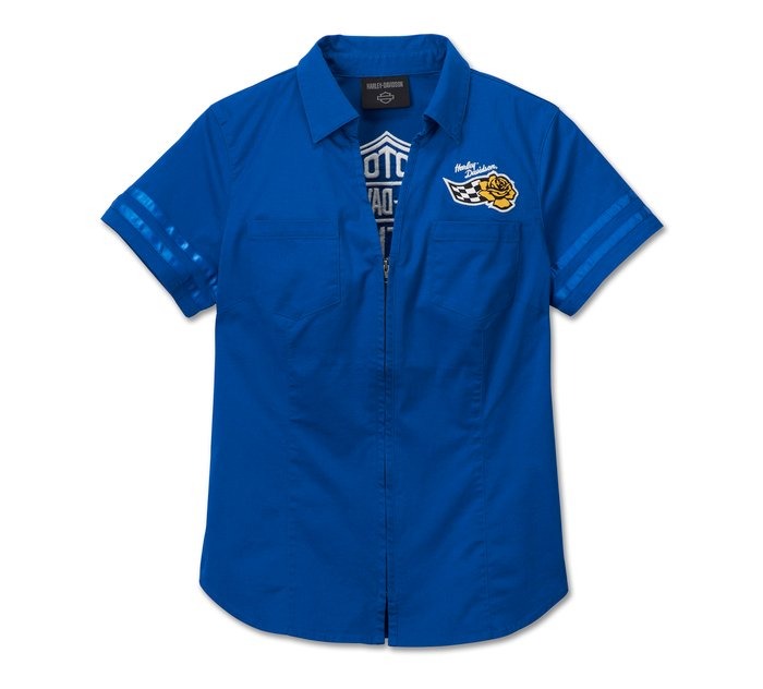 Harley-Davidson Ladies Lapis Blue Shirt