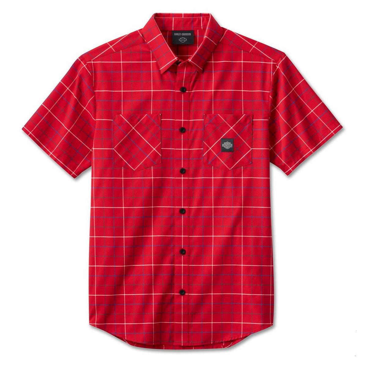 Harley-Davidson Plaid Red Shirt