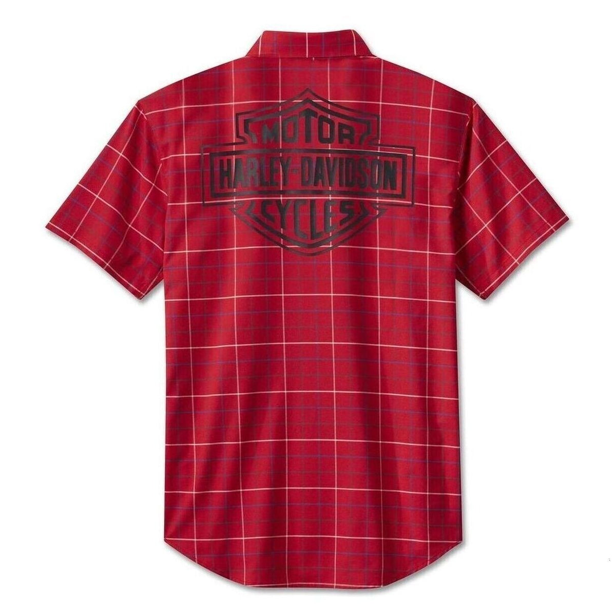 Harley-Davidson Plaid Red Shirt