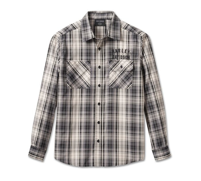 Harley-Davidson Woven Plaid Shirt