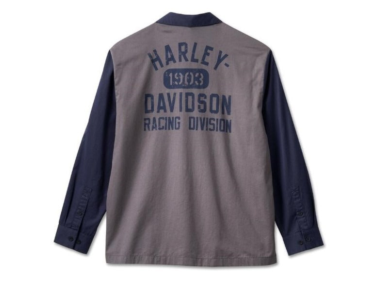 Harley-Davidson Men&#39;s Racing Colourblock Shirt