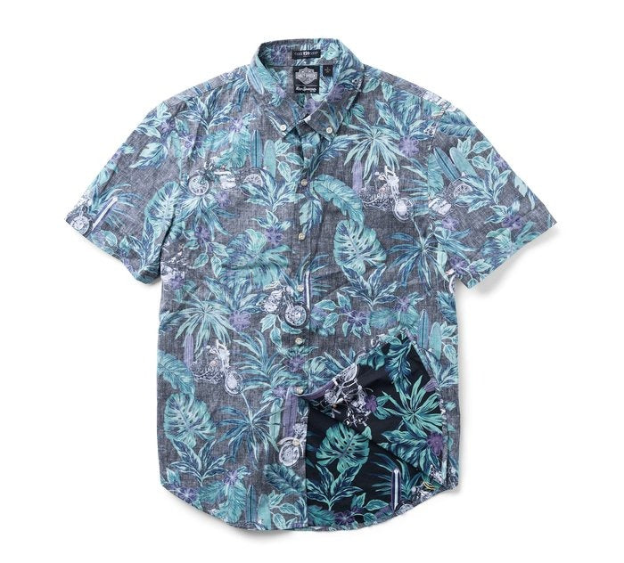 Harley-Davidson x Reyn Spooner Aloha Shirt Black