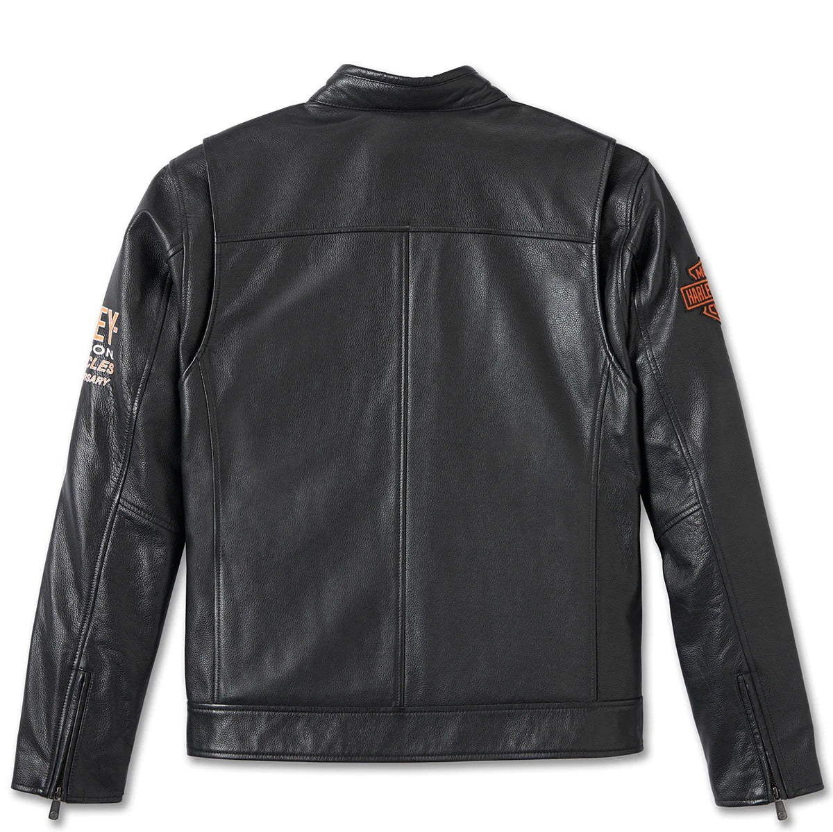 Harley-Davidson 120th Anniversary Racing Stripe Leather Jacket-Rolling Thunder Harley-Davidson