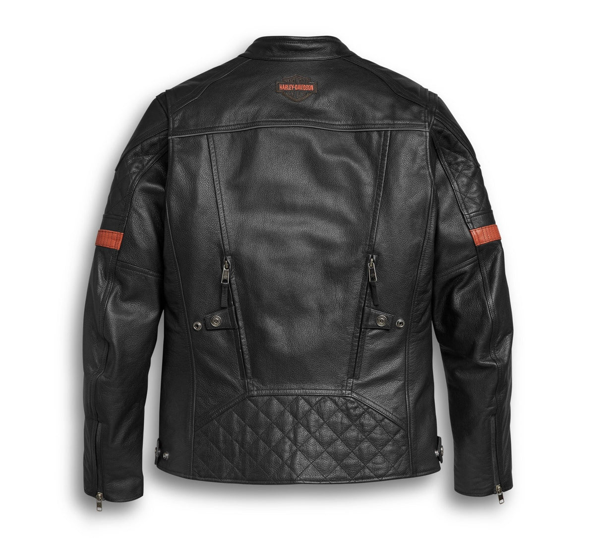 Harley-Davidson Vanocker Men&#39;s Leather Riding Jacket