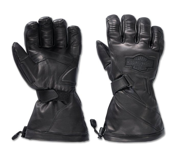 Harley-Davidson Men&#39;s Circuit II Gauntlet Waterproof Glove