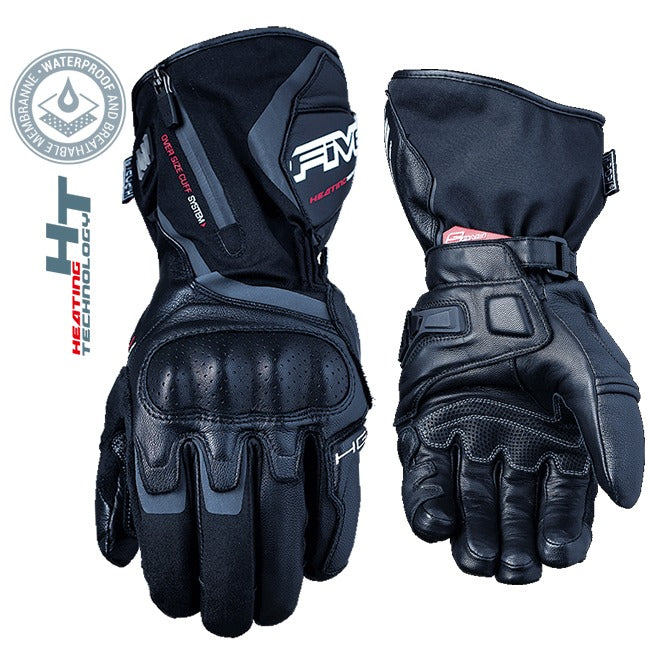 Hg1 Black Heated Waterproof Gloves-Rolling Thunder Harley-Davidson