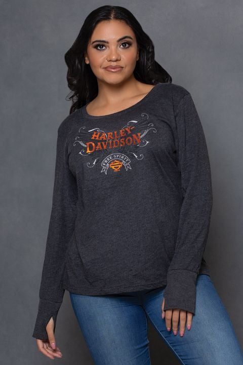 Harley-Davidson Soul Flight Ladies L/S Tee