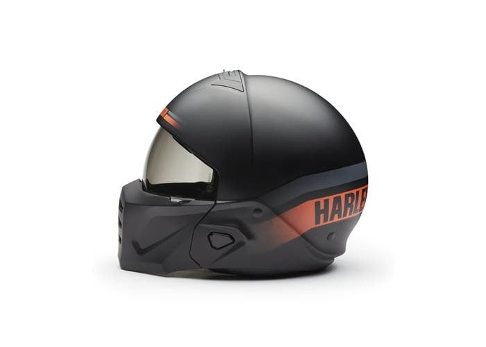 Harley-Davidson Ultra 2 in 1 X16 Helmet Orange H-D Graphics