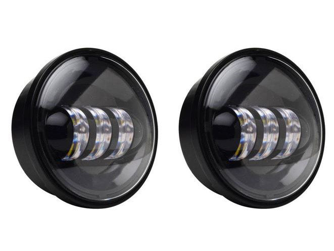 Led 4-1/2” Auxilary Lamp Inserts- Pair