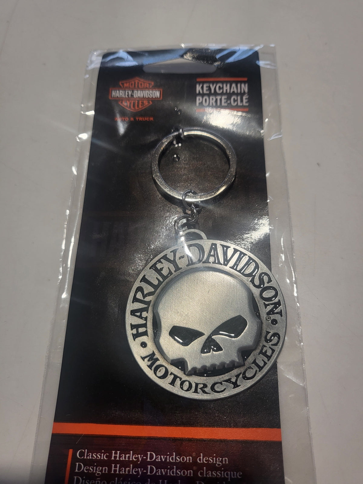 Harley-Davidson 3D Willie G Skull Key Chain