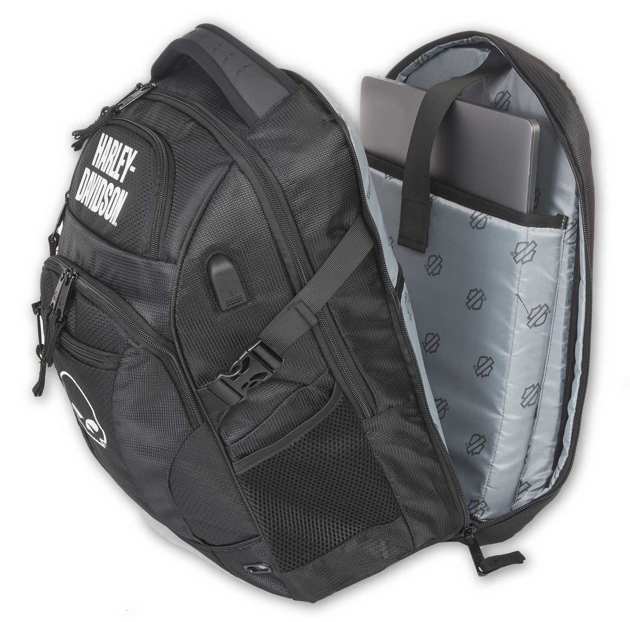 Harley Davidson Willie G Skull Renegade Backpack. Rolling Thunder Harley Davidson