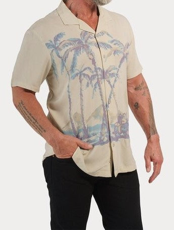 Harley-Davidson Men&#39;s Desert Aloha Shirt