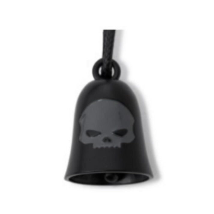 Harley-Davidson Matt Black Ride Bell with Skull