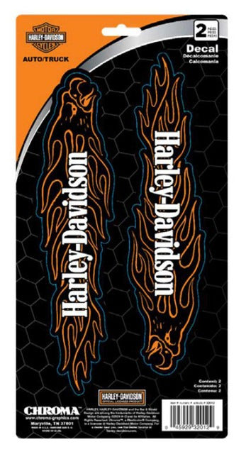 Harley-Davidson Flaming Eagle Decal