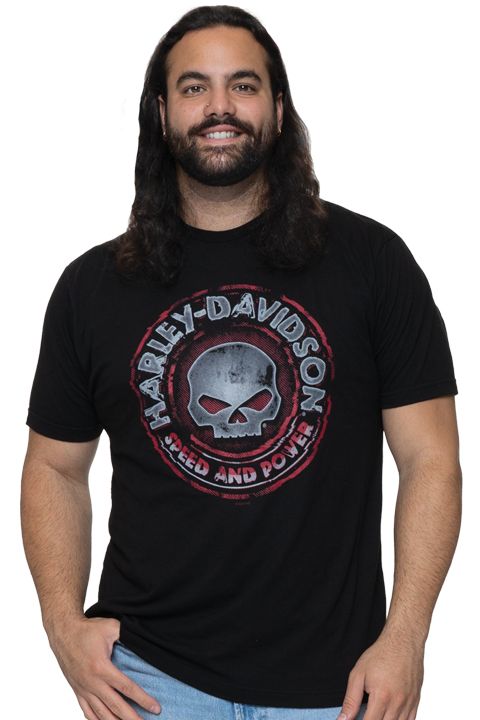 Harley-Davidson Men&#39;s Pantomime Willie G Skull Dealer Tee