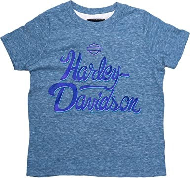 Harley-Davidson Girls Vintage Turquoise Tee