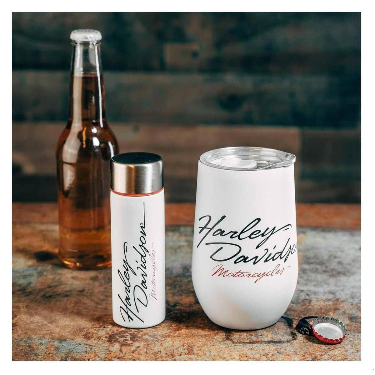 Harley-Davidson Ladies Wine Tumbler &amp; Flask Set