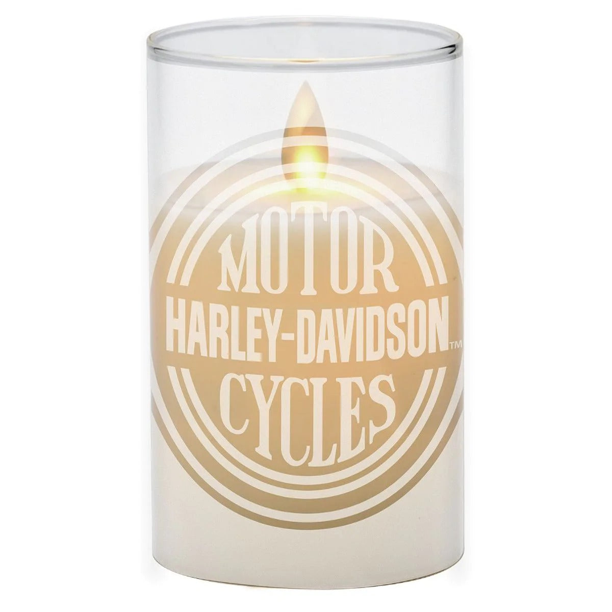 Harley-Davidson Circle Logo Flameless Led Candle